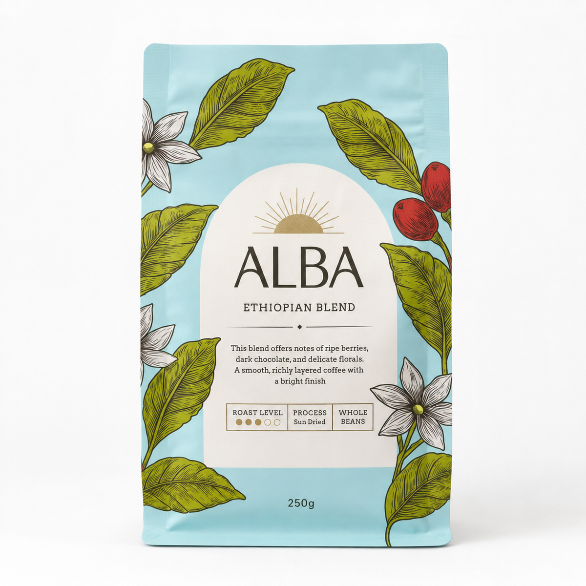 Alba Coffee - 250 g hele bønner